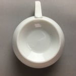 Japanese Porcelain Teacup Mug Vtg Yunomi Red Blue Gold Handle Iroe Sencha PT227