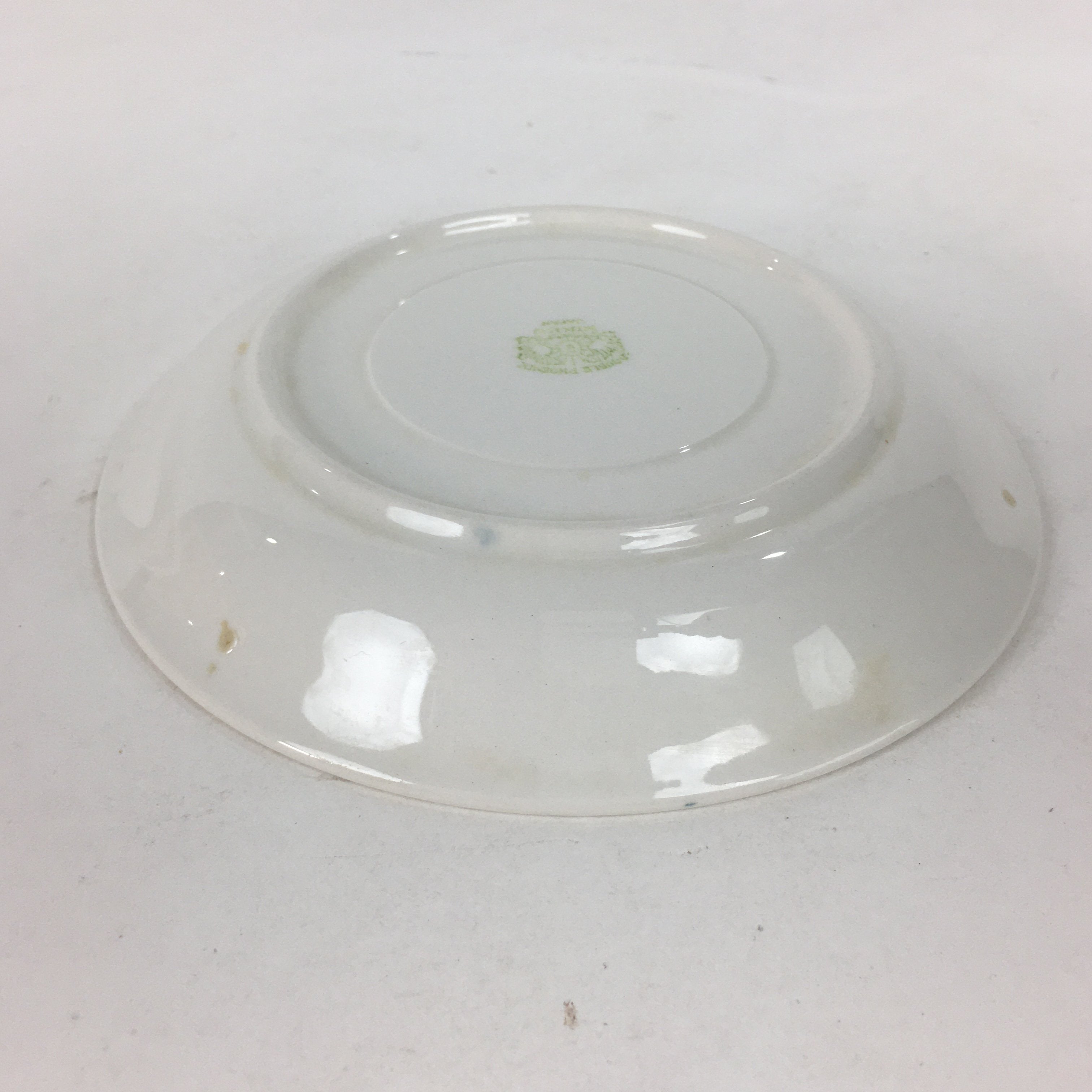 Japanese Porcelain Teacup Saucer Vtg Double Phoenix Nikko Japan Sansui PP668