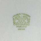Japanese Porcelain Teacup Saucer Vtg Double Phoenix Nikko Japan Sansui PP669