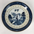 Japanese Porcelain Teacup Saucer Vtg Double Phoenix Nikko Japan Sansui PP669