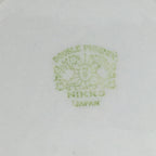 Japanese Porcelain Teacup Saucer Vtg Double Phoenix Nikko Japan Sansui PP671