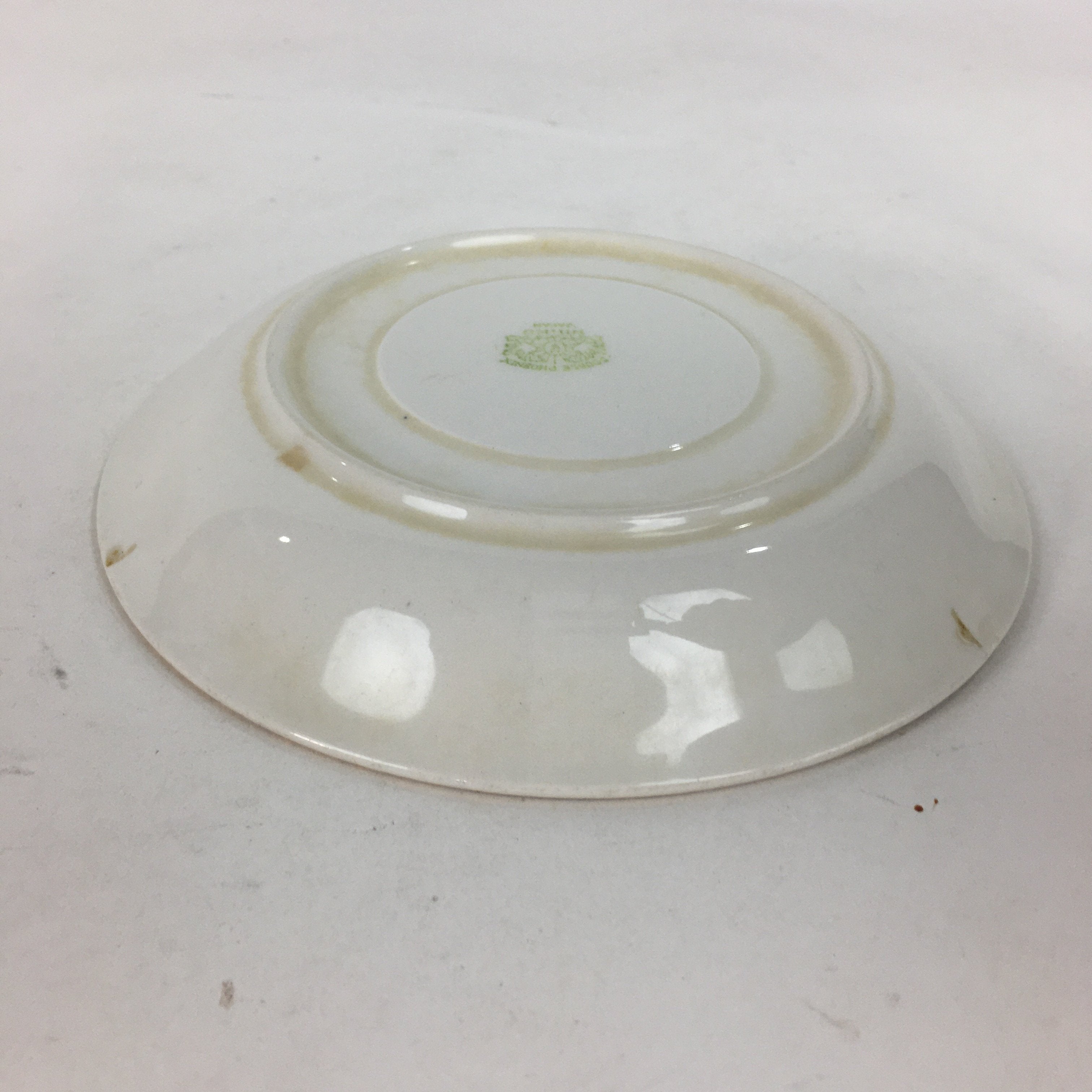 Japanese Porcelain Teacup Saucer Vtg Double Phoenix Nikko Japan Sansui PP672