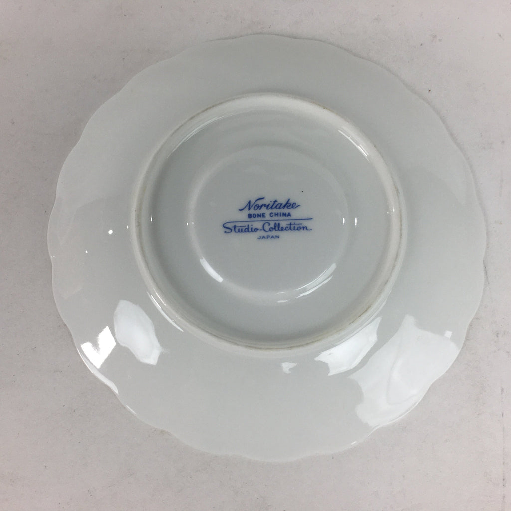 Japanese Porcelain Teacup Saucer Vtg Noritake Bone China Studio Collection PP697