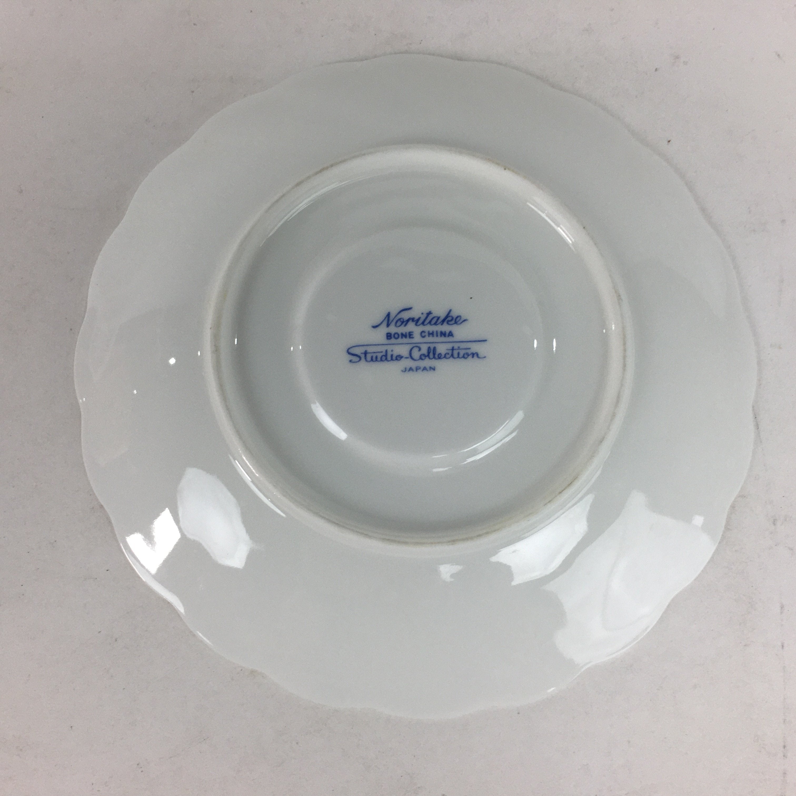 Japanese Porcelain Teacup Saucer Vtg Noritake Bone China Studio Collection PP697