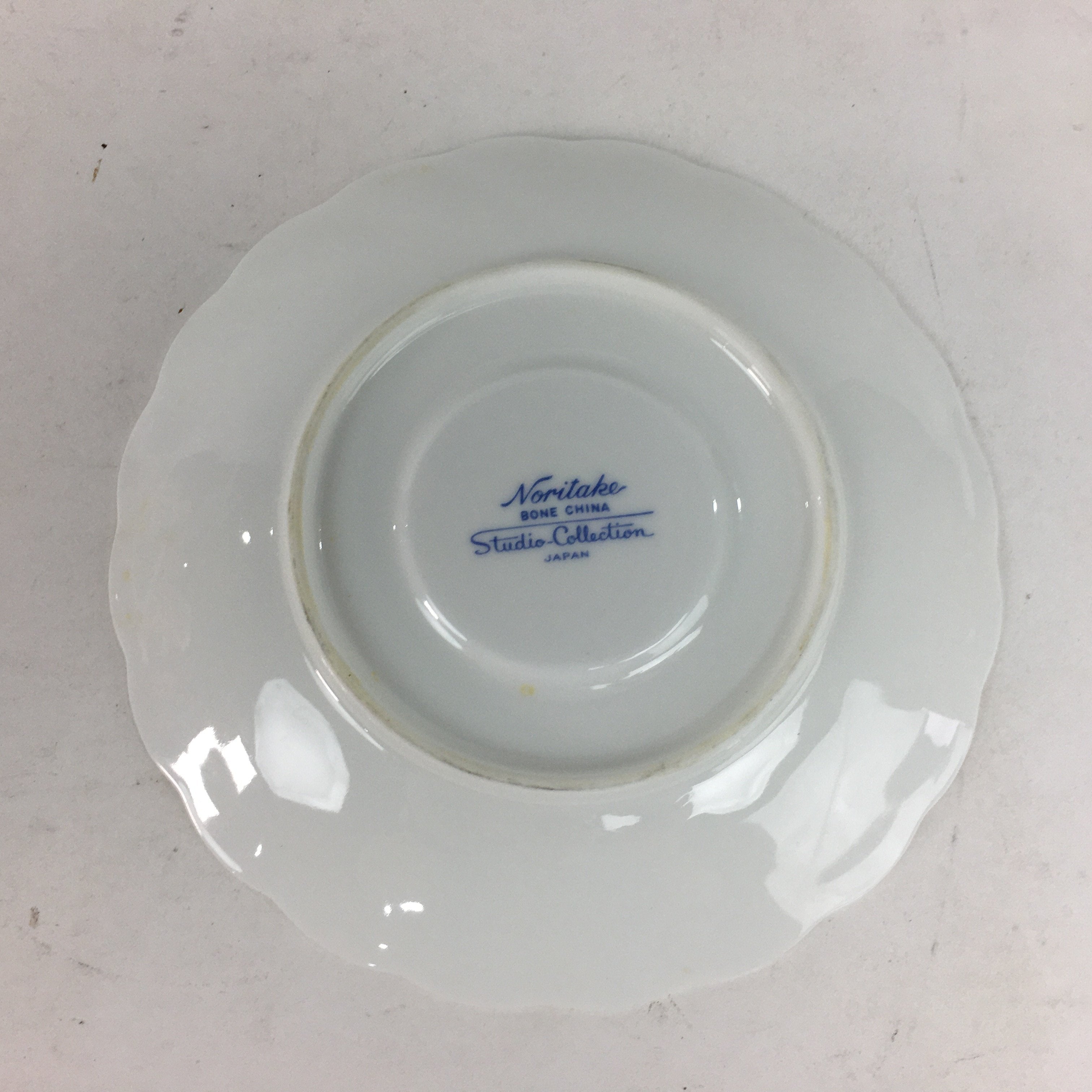 Japanese Porcelain Teacup Saucer Vtg Noritake Bone China Studio Collection PP698