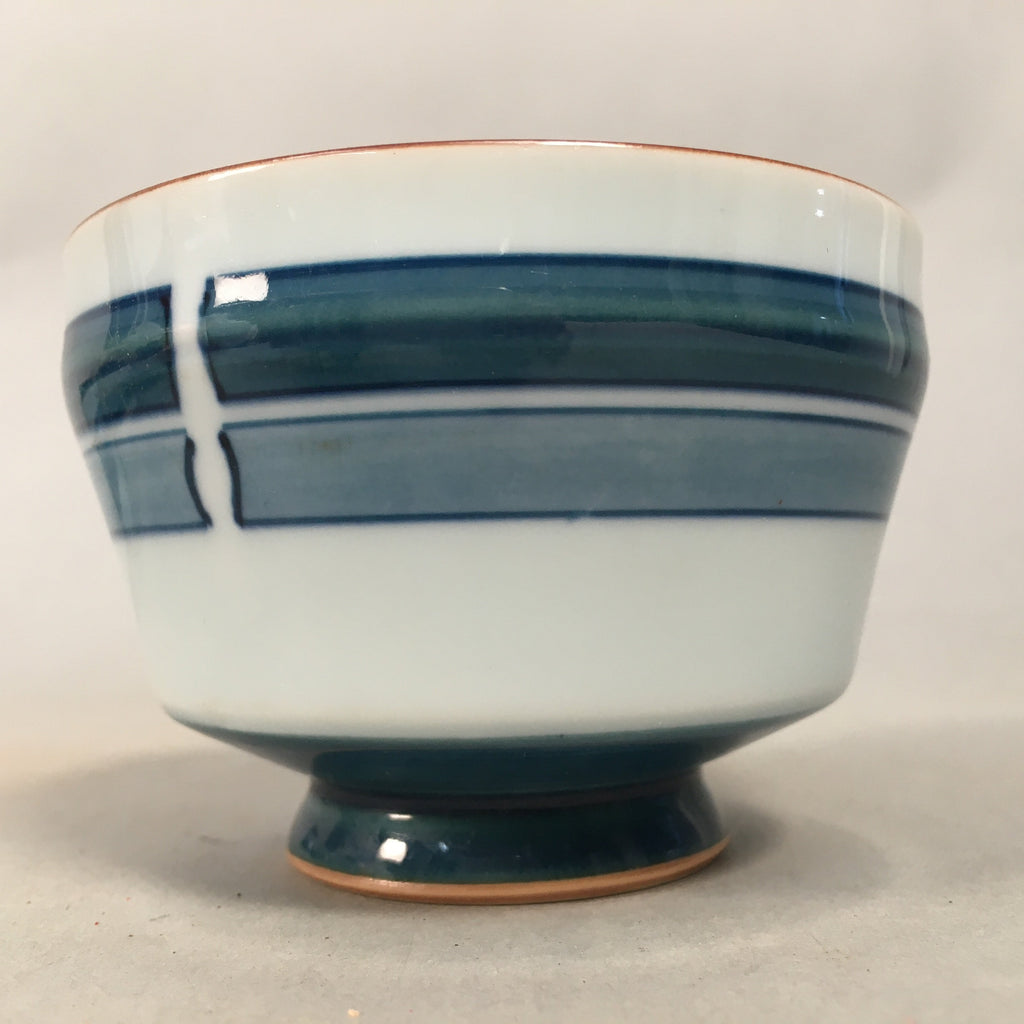 Japanese Porcelain Teacup Set 9pc Vtg Box Yunomi Sencha Bancha PX520