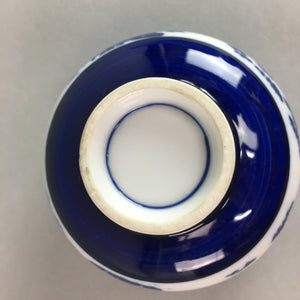 Japanese Porcelain Teacup Vtg Yunomi Sometsuke Blue White Child Sencha PT634