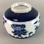 Japanese Porcelain Teacup Vtg Yunomi Sometsuke Blue White Child Sencha QT15