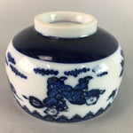 Japanese Porcelain Teacup Vtg Yunomi Sometsuke Blue White Child Sencha QT15