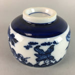 Japanese Porcelain Teacup Vtg Yunomi Sometsuke Blue White Child Sencha QT15
