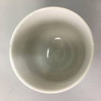 Japanese Porcelain Teacup Vtg Yunomi Sometsuke Blue White Shippo Sencha TC4