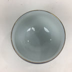 Japanese Porcelain Teacup Yunomi Vtg Arita Ware Nishiyama Kiln Blue Sencha TC241