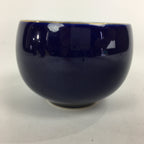 Japanese Porcelain Teacup Yunomi Vtg Arita Ware Nishiyama Kiln Blue Sencha TC242