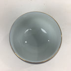 Japanese Porcelain Teacup Yunomi Vtg Arita Ware Nishiyama Kiln Blue Sencha TC243