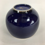 Japanese Porcelain Teacup Yunomi Vtg Arita Ware Nishiyama Kiln Blue Sencha TC243