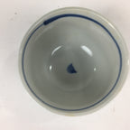 Japanese Porcelain Teacup Yunomi Vtg Blue Sometsuke Pottery Sencha TC247
