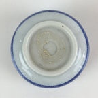 Japanese Porcelain Teacup Yunomi Vtg Blue Sometsuke Pottery Sencha TC307