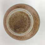 Japanese Porcelain Teacup Yunomi Vtg Green Cracked Glaze Pottery Sencha TC237