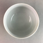 Japanese Porcelain Teacup Yunomi Vtg Sencha Brown Green Leaf Stripe TC137