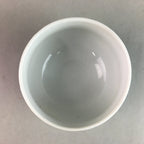 Japanese Porcelain Teacup Yunomi Vtg Sencha Brown Green Leaf Stripe TC138