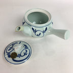 Japanese Porcelain Teapot 350ml Kyusu Arabesque Motifs Karakusamon Sencha PP566