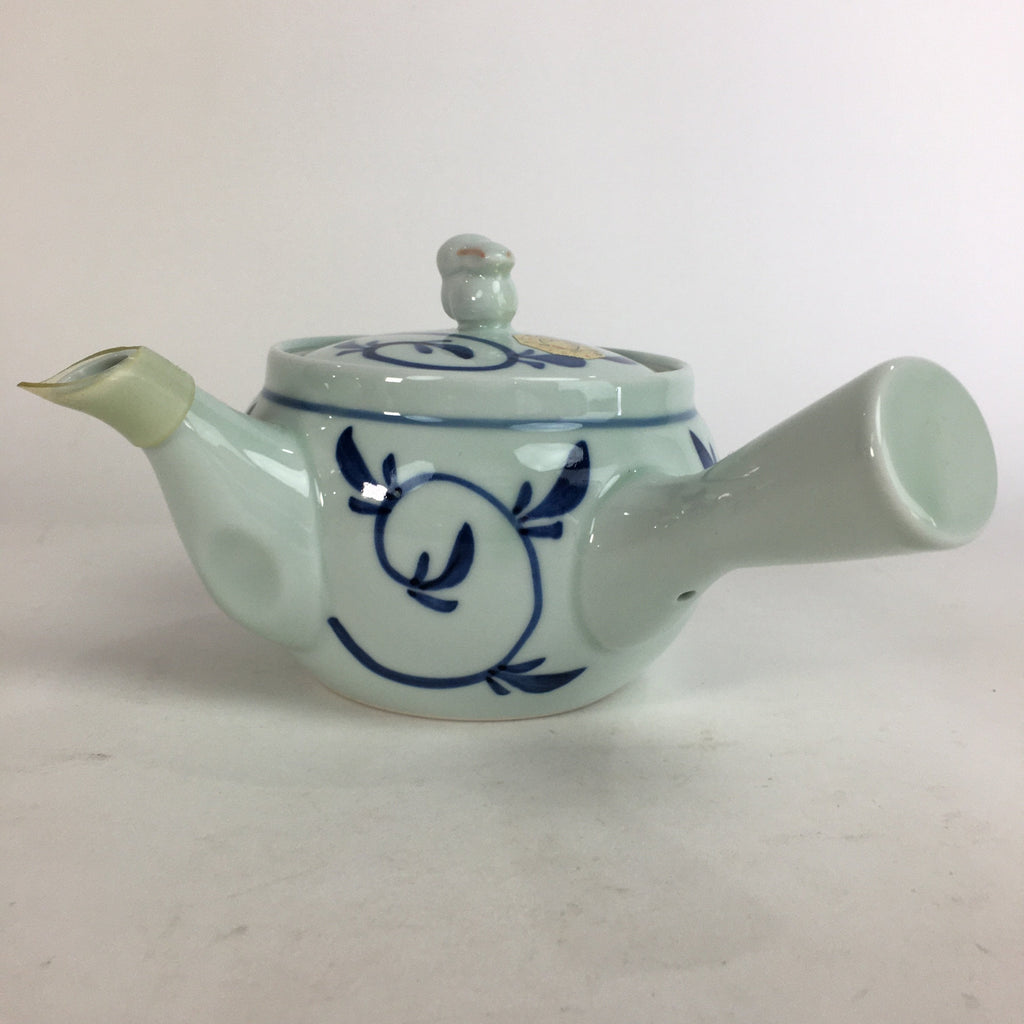 Japanese Porcelain Teapot 350ml Kyusu Arabesque Motifs Karakusamon Sencha PP566