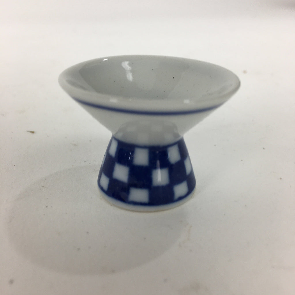 Japanese Porcelain Tiny Sake Cup Bottle Set Vtg Guinomi Tokkuri Ornament PX584