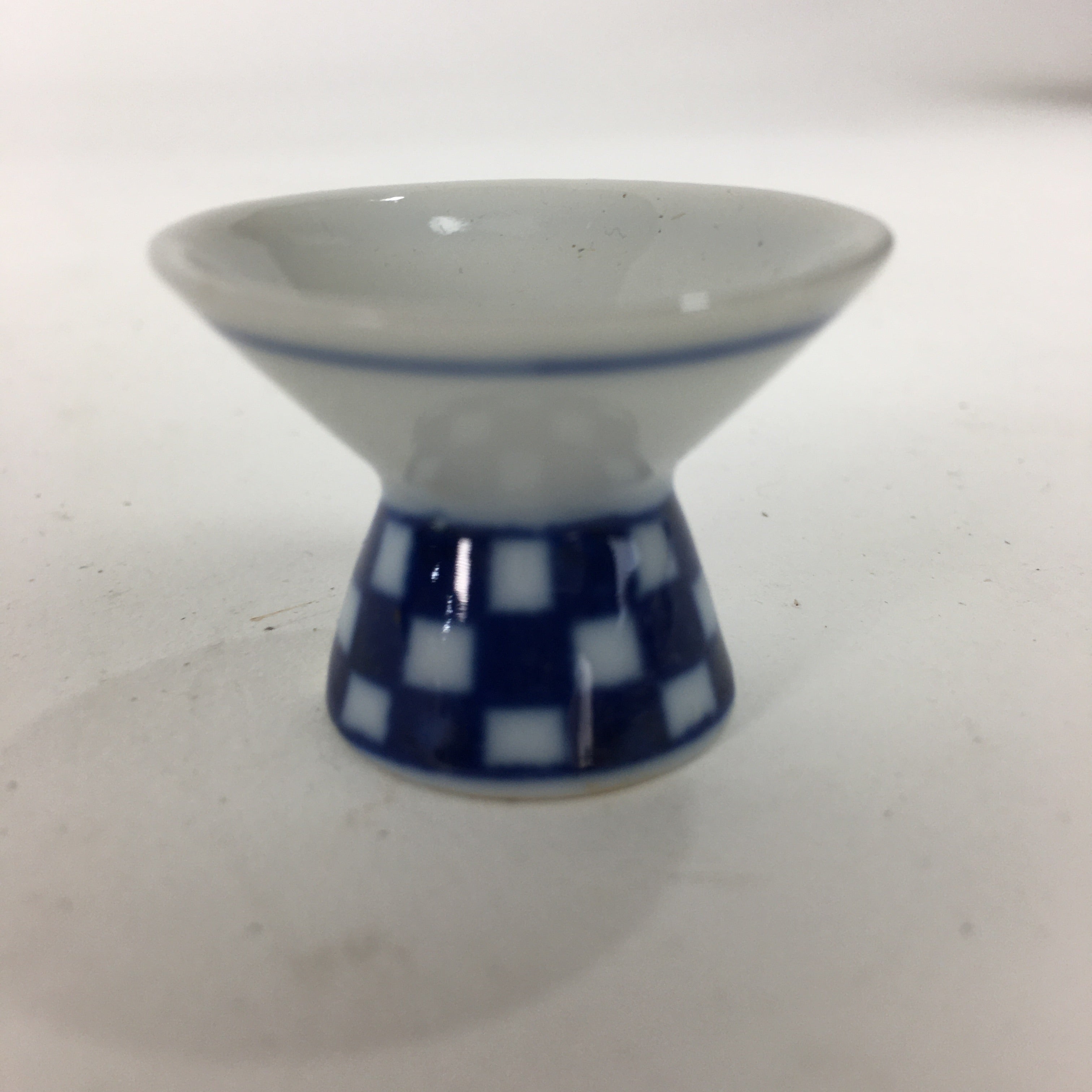 Japanese Porcelain Tiny Sake Cup Bottle Set Vtg Guinomi Tokkuri Ornament PX584