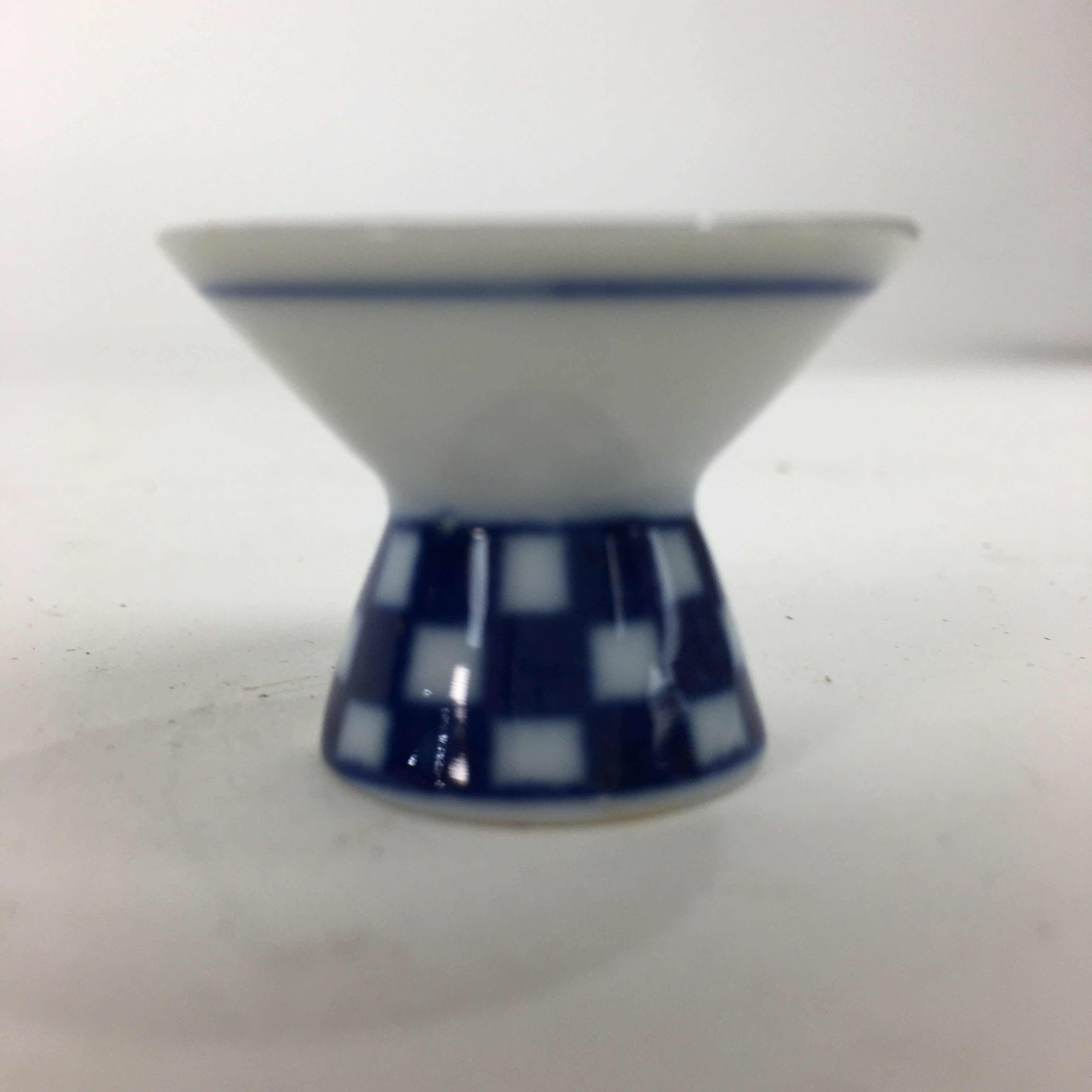 Japanese Porcelain Tiny Sake Cup Bottle Set Vtg Guinomi Tokkuri Ornament PX584