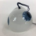Japanese Porcelain Wind Chime Vtg Wind Bell Hanging decoration Cat Furin JK247