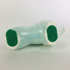 Japanese Porcelain Zodiac Boar Figurine Vtg Green Lucky Charm Inoshishi BD662