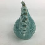 Japanese Porcelain Zodiac Chicken Statue Vtg Blue Lucky Charm Figurine BD703