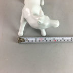 Japanese Porcelain Zodiac Horse Statue Vtg Figurine White Okimono BD430