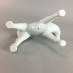 Japanese Porcelain Zodiac Horse Statue Vtg Figurine White Okimono BD430