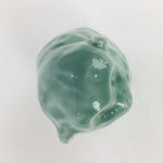 Japanese Porcelain Zodiac Monkey Statue Vtg Blue Lucky Charm Figurine BD667