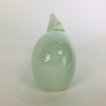 Japanese Porcelain Zodiac Mouse Figurine Vtg Green Lucky Charm Nezumi BD663