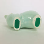 Japanese Porcelain Zodiac Sheep Figurine Vtg Green Lucky Charm Hitsuji BD659