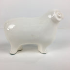 Japanese Porcelain Zodiac Sheep Figurine Vtg White Lucky Charm Hitsuji BD738