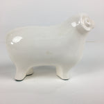 Japanese Porcelain Zodiac Sheep Figurine Vtg White Lucky Charm Hitsuji BD738