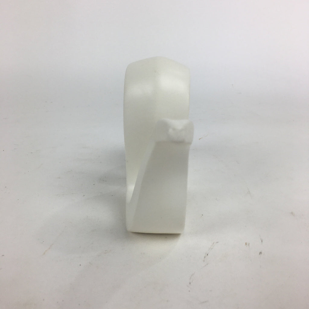 Japanese Porcelain Zodiac Simbol Snake Statue Vtg Figurine Okimono White Hebi PX