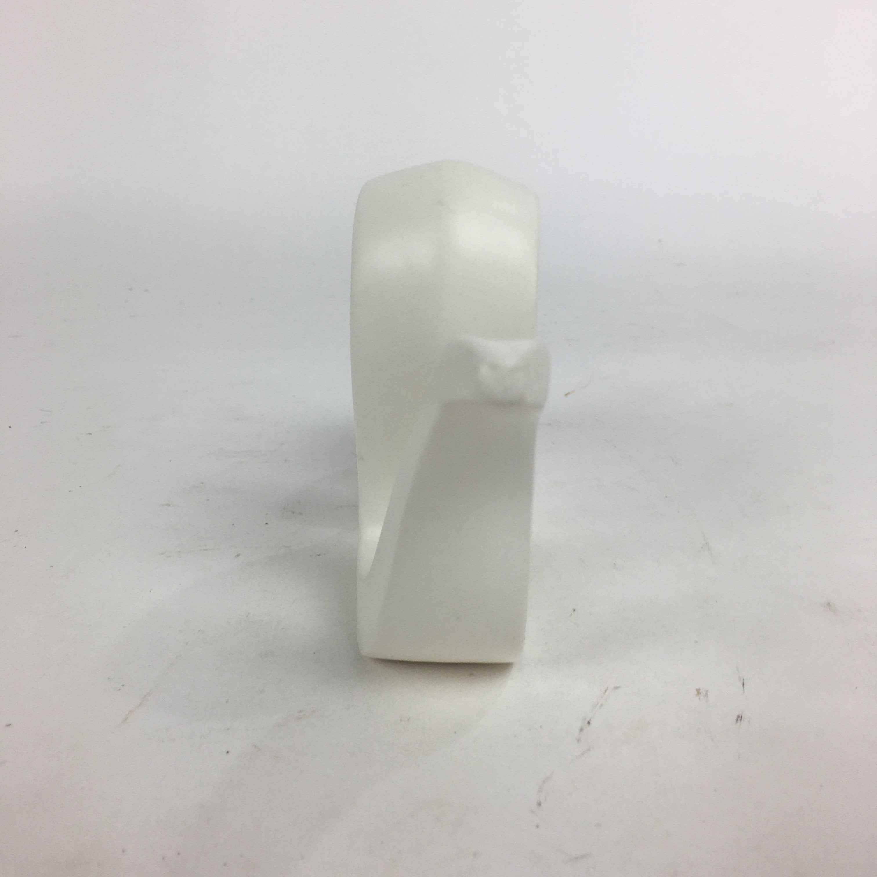 Japanese Porcelain Zodiac Simbol Snake Statue Vtg Figurine Okimono White Hebi PX