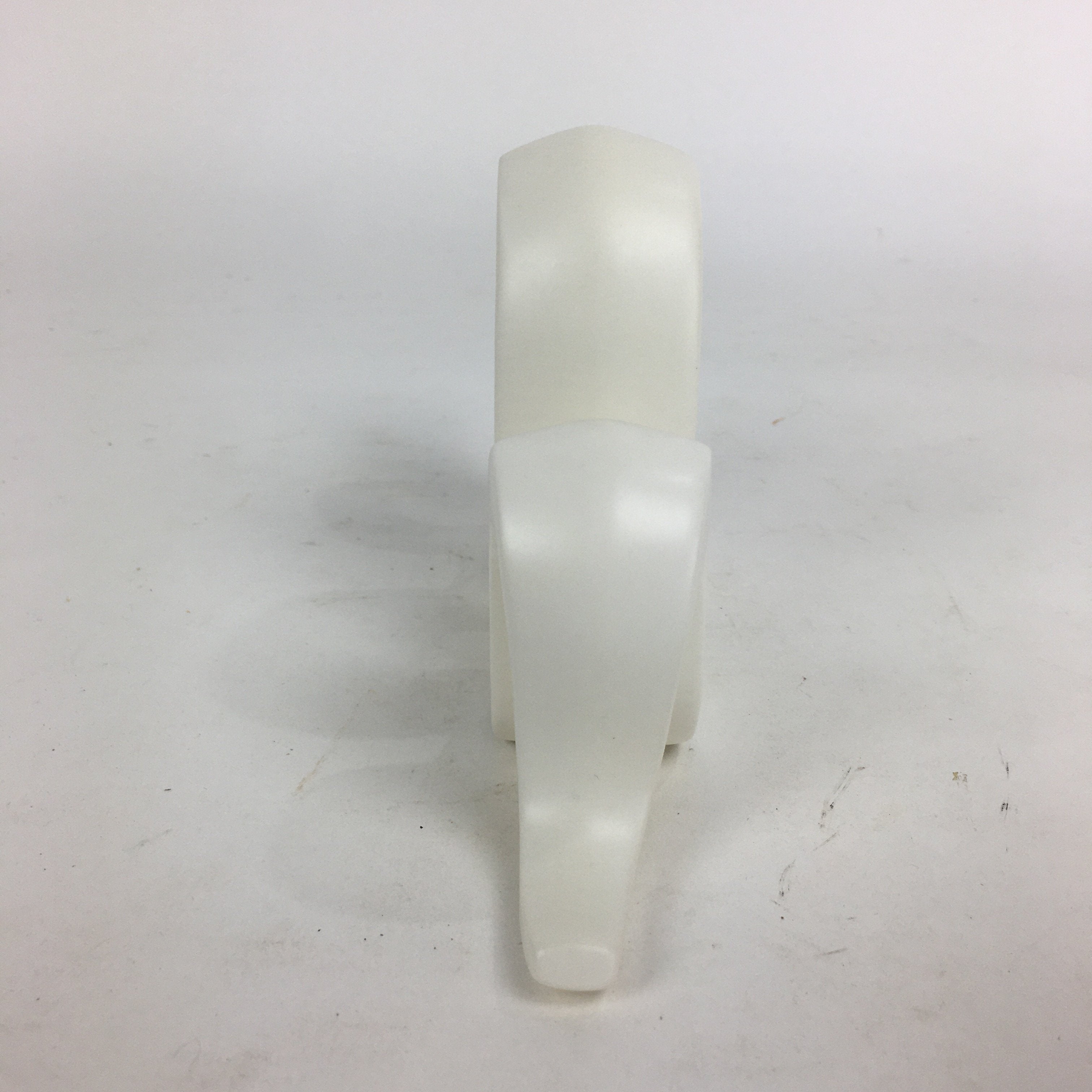 Japanese Porcelain Zodiac Simbol Snake Statue Vtg Figurine Okimono White Hebi PX