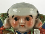 Japanese Porcelain doll Fukusuke Vtg Chonmage Figurine Okimono BD838
