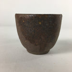 Japanese Pottery Koza-yaki Hot Sake Cup Set Vtg Sake Pot Guinomi Cups PX544