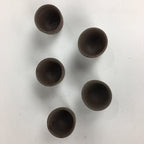 Japanese Pottery Koza-yaki Hot Sake Cup Set Vtg Sake Pot Guinomi Cups PX544