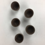 Japanese Pottery Koza-yaki Hot Sake Cup Set Vtg Sake Pot Guinomi Cups PX544