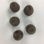 Japanese Pottery Koza-yaki Hot Sake Cup Set Vtg Sake Pot Guinomi Cups PX544