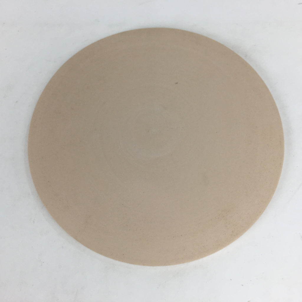 Japanese Pottery Tile For Kettle Brazier Furo Vtg Sokogawara Tea Ceremony TG161