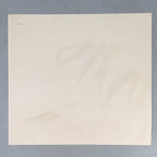 Japanese Print Drawing Painting Vtg Bamboo Leaf Bird P292