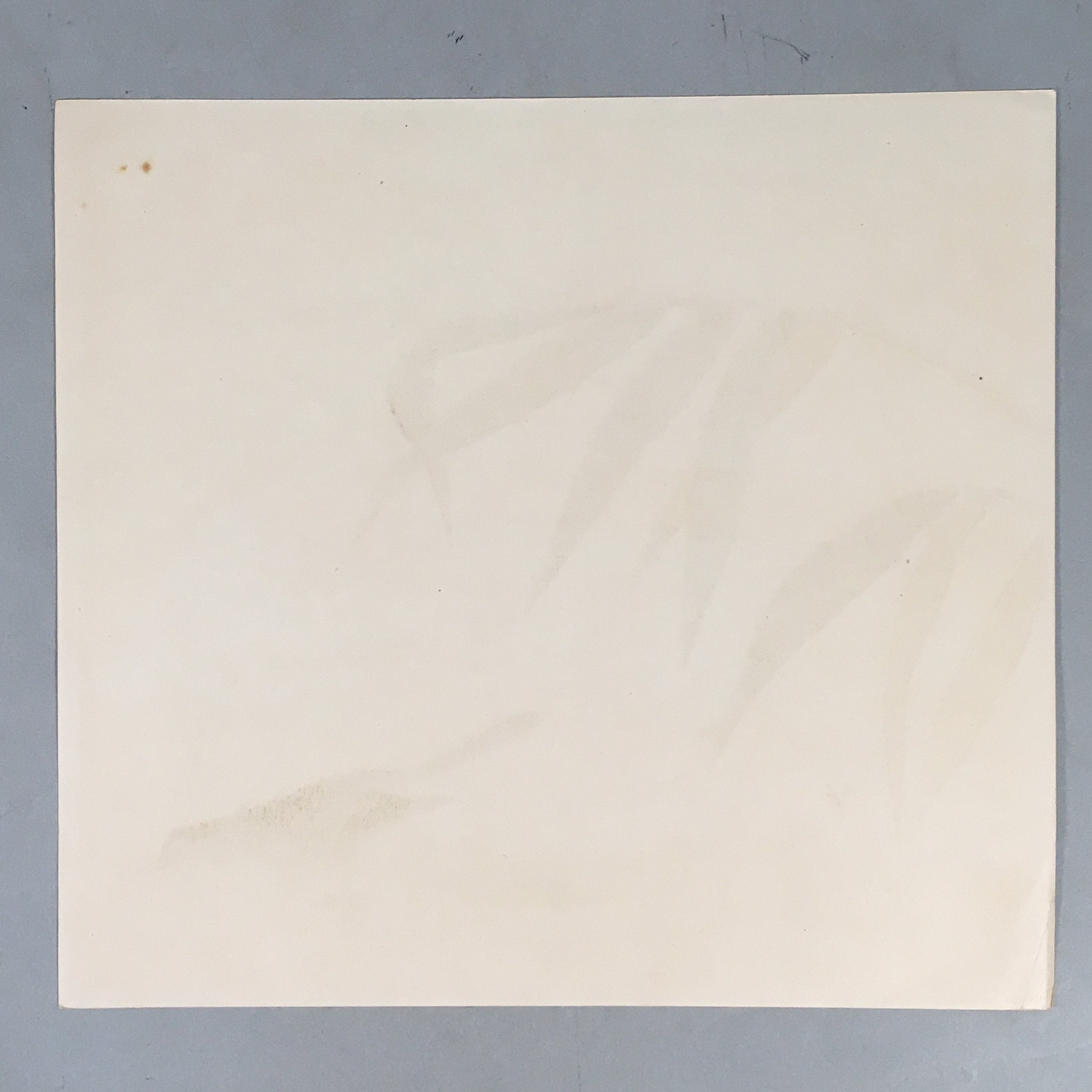 Japanese Print Drawing Painting Vtg Bamboo Leaf Bird P292